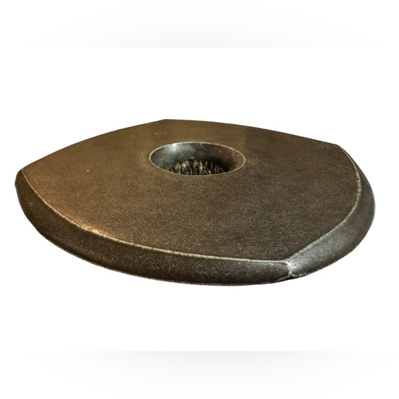 Vintage Japanese Modern Ikebana Stoneware Gray Signed Small Quality Vase EUC - Picture 1 of 12